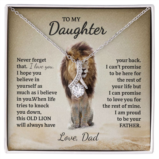 My Daughter | Always in my heart - Alluring Beauty necklace